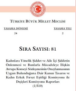 İstanbul sözleşmesi Yaşatır